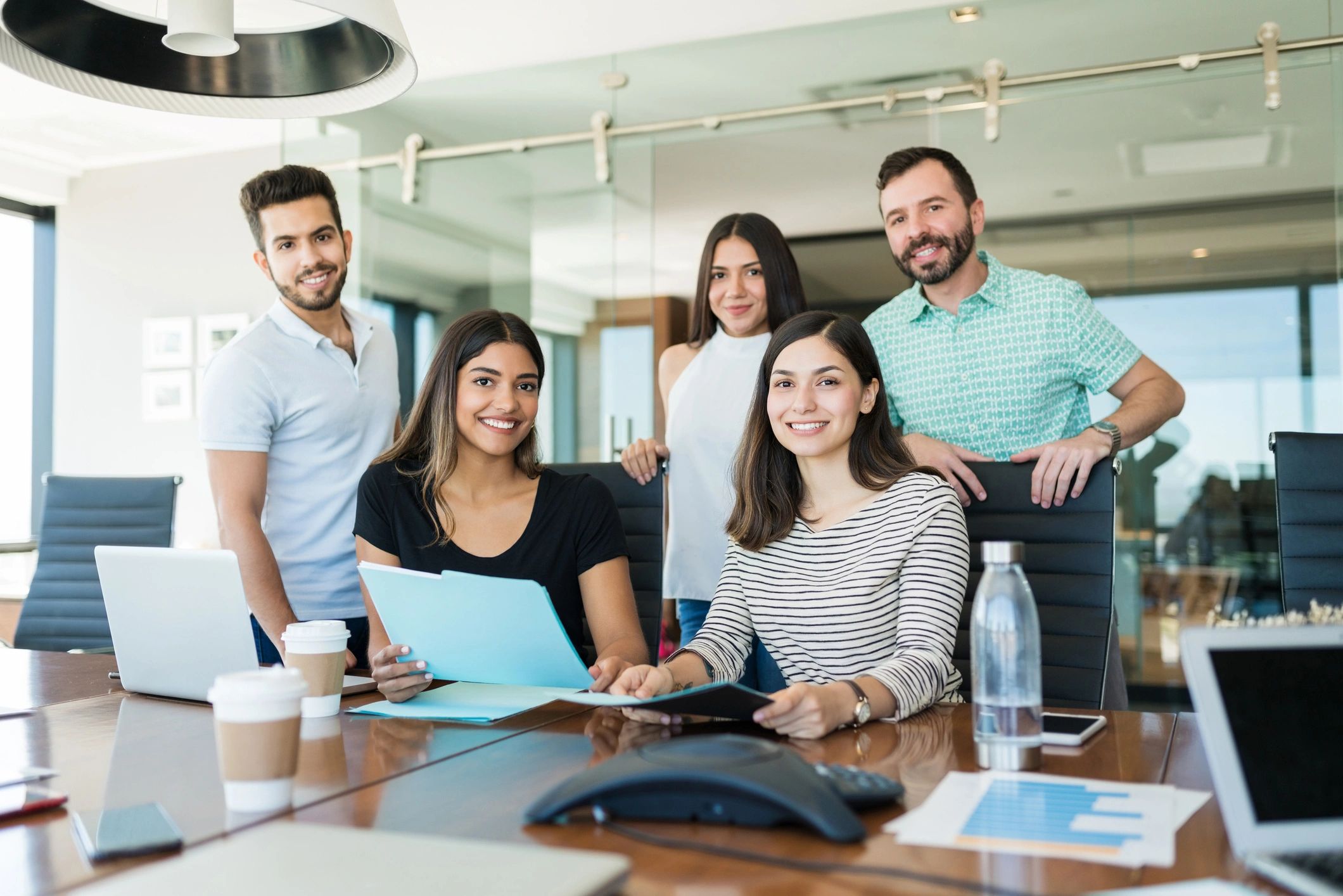 Friendly Bonds Depot staff in office