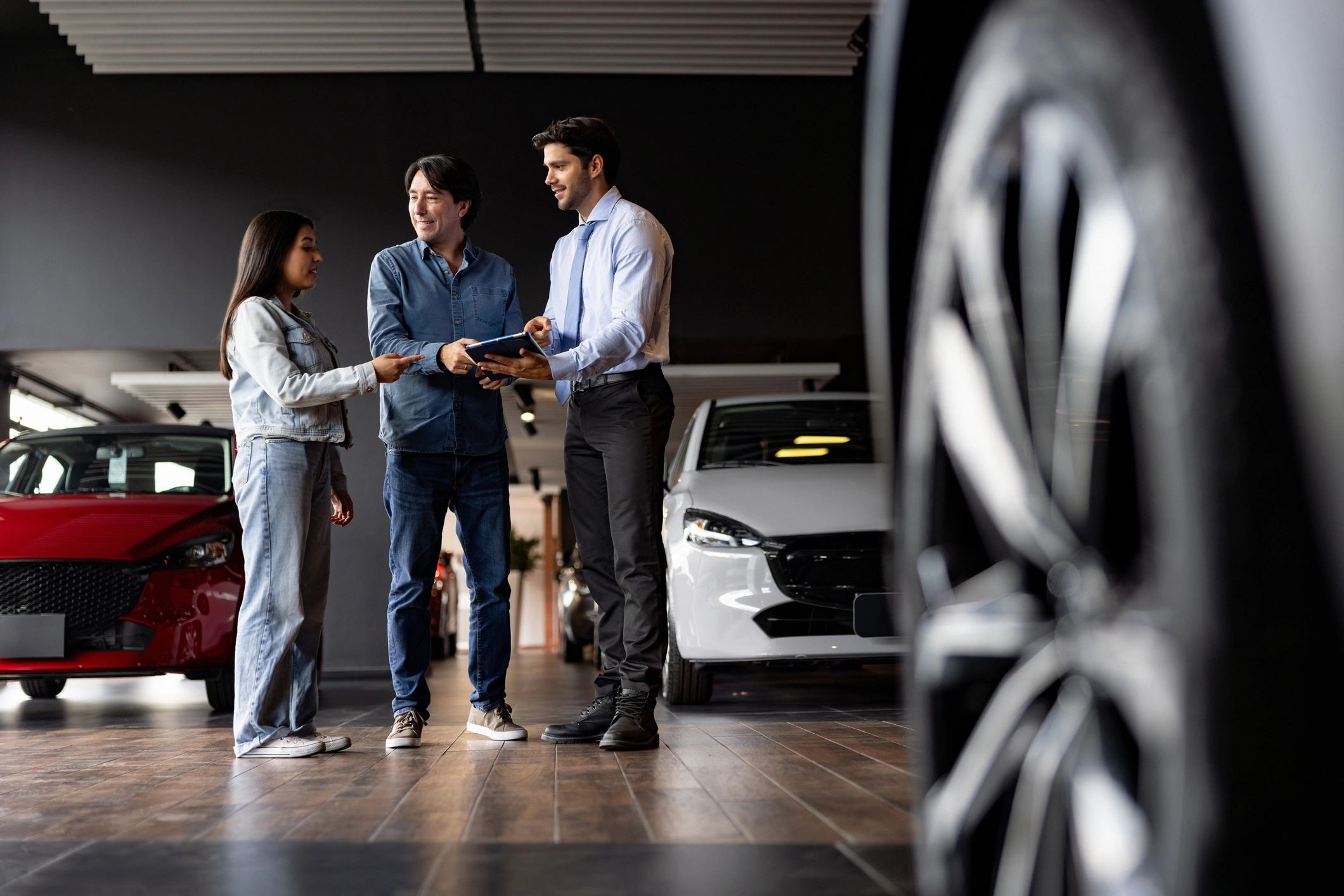 Auto dealership paperwork assistance